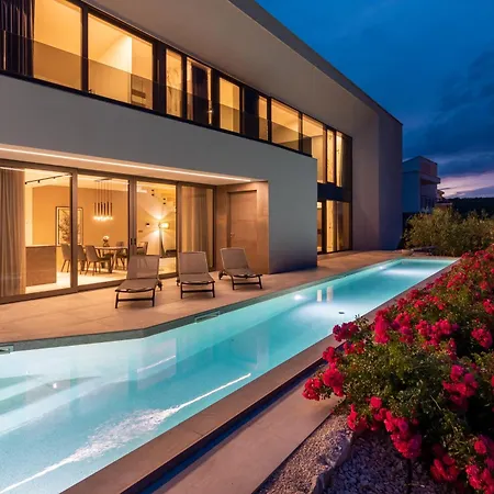 Luxury Maslina With Sea View Villa Vrbnik (Primorje-Gorski Kotar)