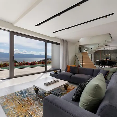 Luxury Maslina With Sea View Vrbnik (Primorje-Gorski Kotar)